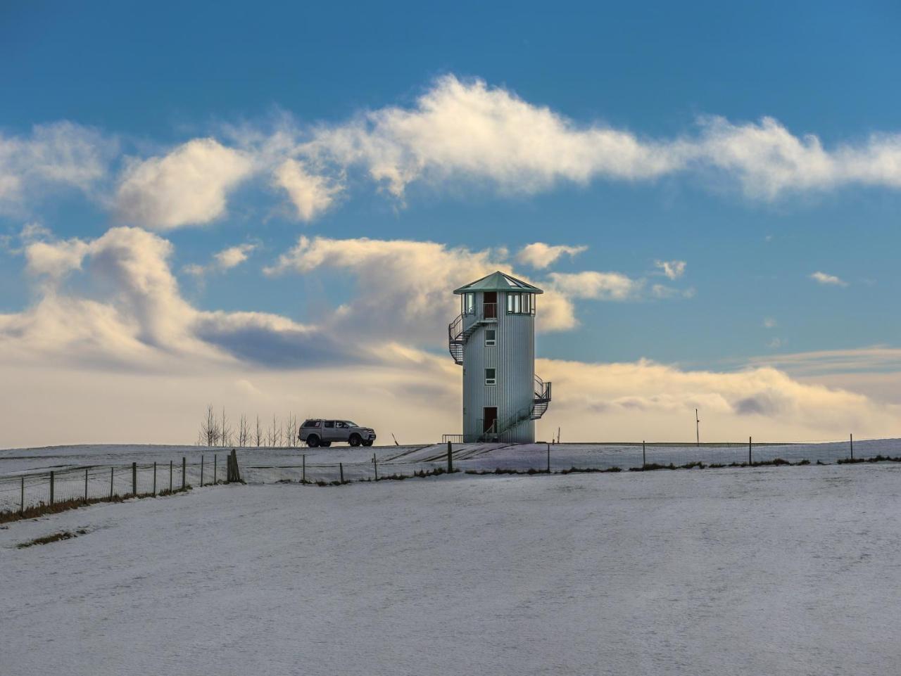 Klettar Tower Iceland Fludir Exterior foto